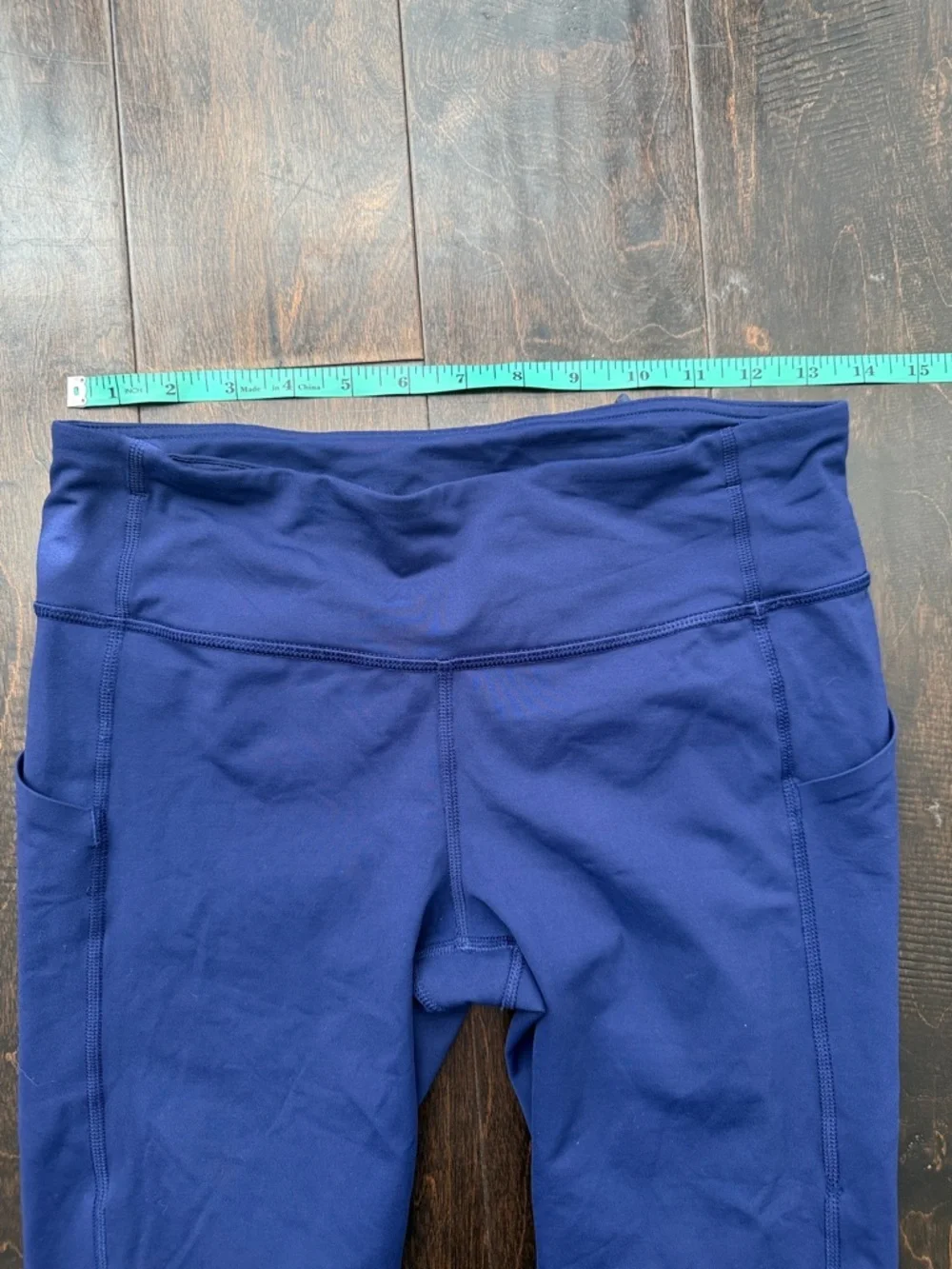 Lululemon Fast and Free high-rise cropped purple leggings size 6